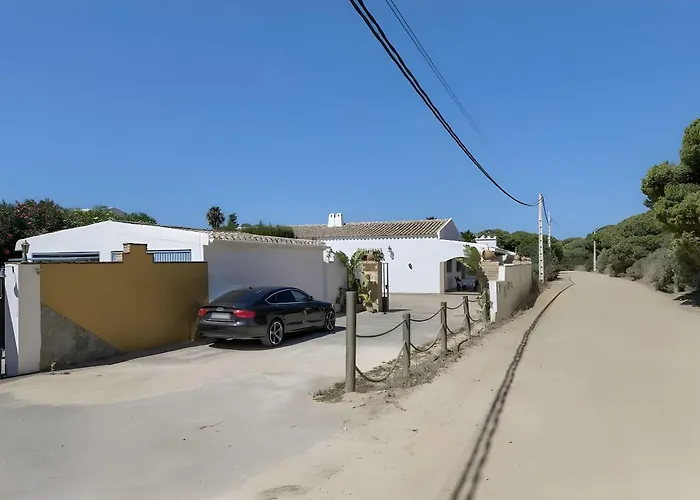 Casa Con Piscina Compartida En Conil De La Frontera Vakantiehuis *
